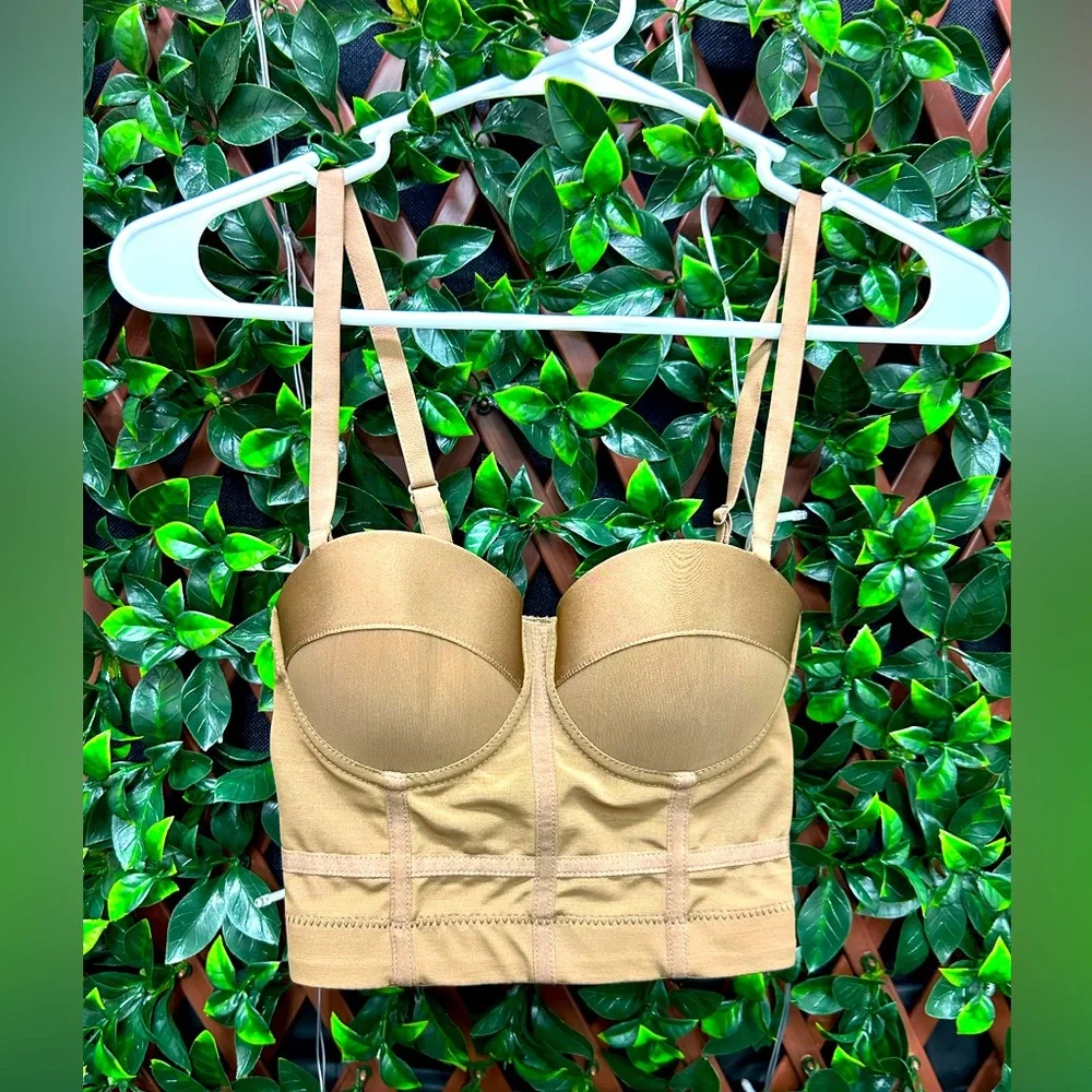 NWT Micas Size XXS Mesh Underwire Bustier - Picture 5 of 7